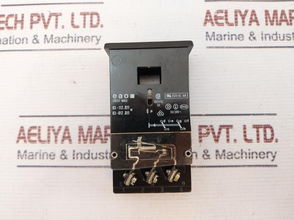 Eao 03-612.011 Selector Switch 10A 300V