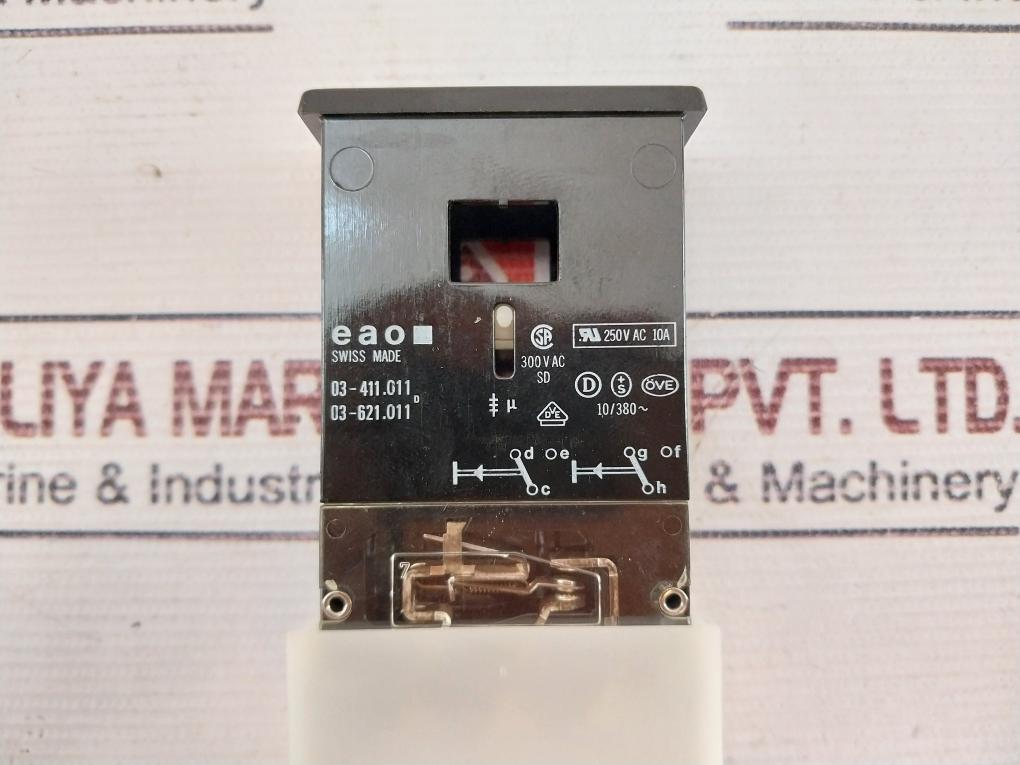 Eao 03-621.011 Push Button 300Vac 10A