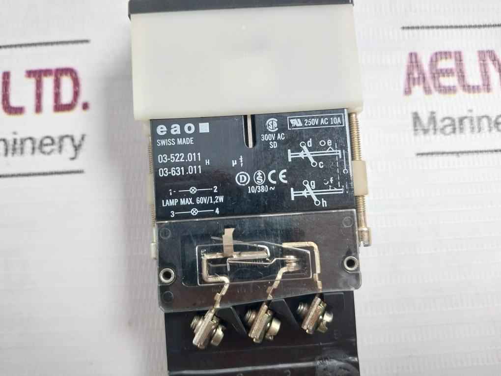 Eao 03-631.011 Modular Switch Actuator 250V Ac 10A
