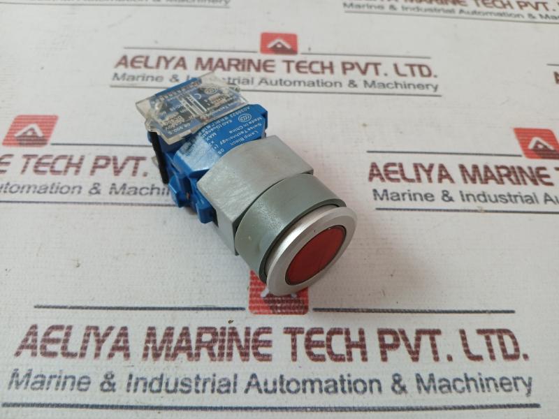 Eao 08.950.0 Self Resetting Push Button Switch With Lamp Block A039922 Ac500V Dc