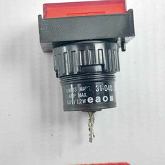 Eao 31-040.002 Red Led Indicator Actuator 1,2W/60V