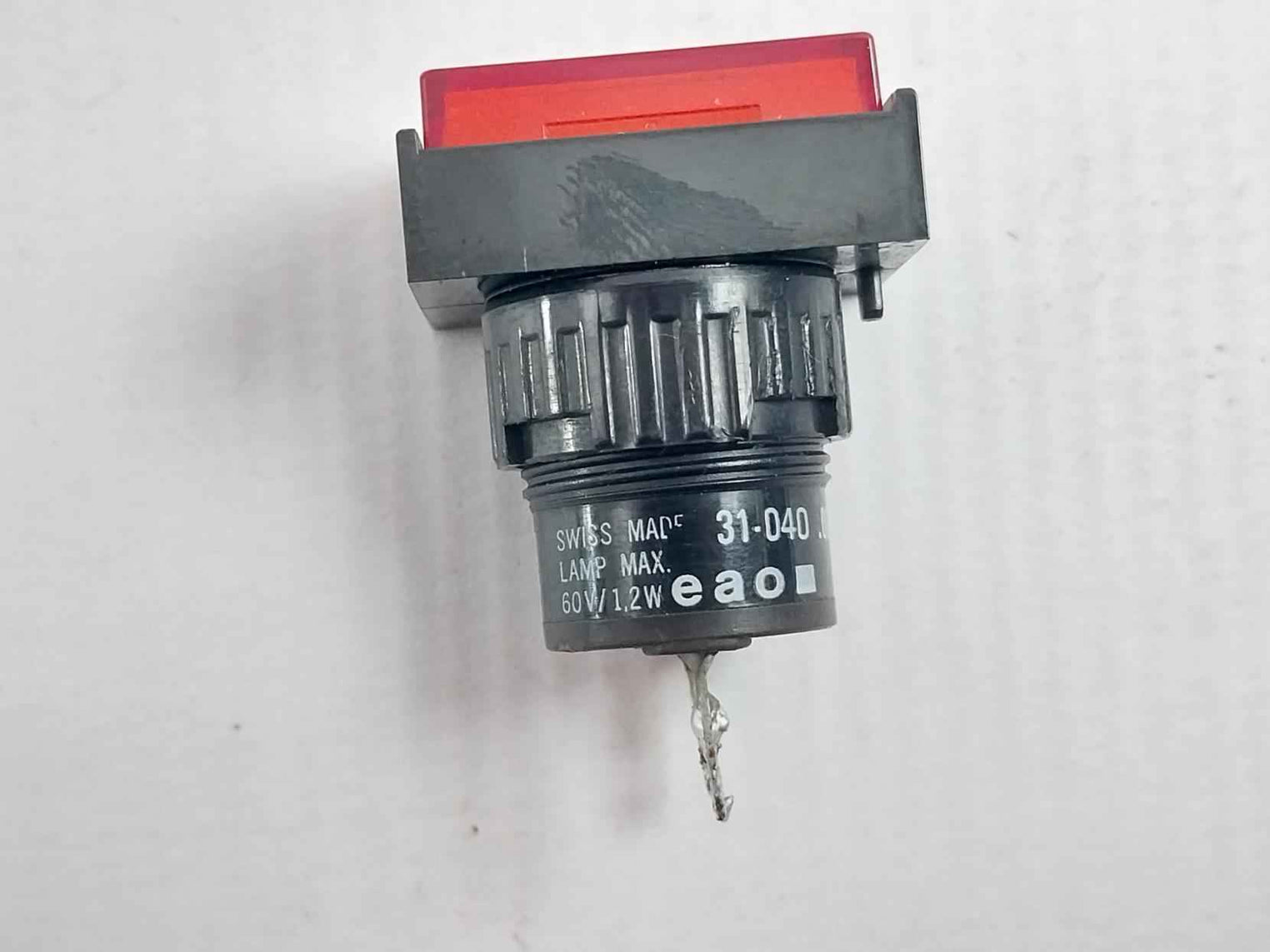 Eao 31-040.002 Red Led Indicator Actuator 60V/1,2W