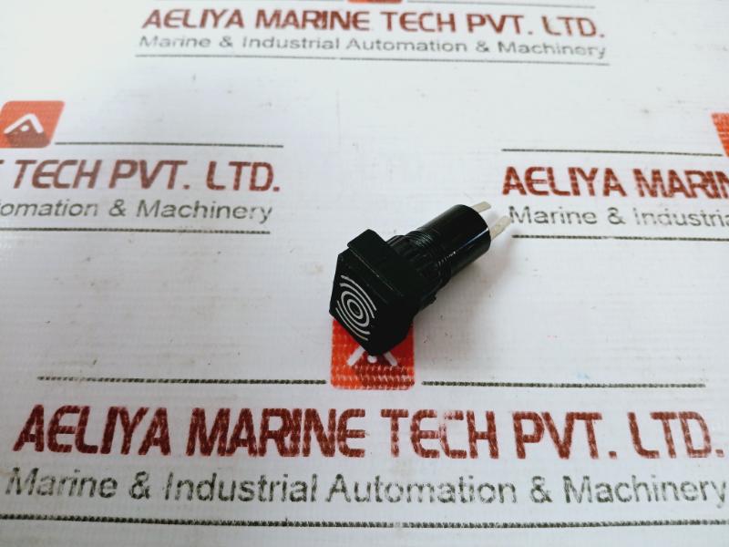 Eao 31-801.A Black Rectangular Panel Mount Actuator 10-26 Vdc