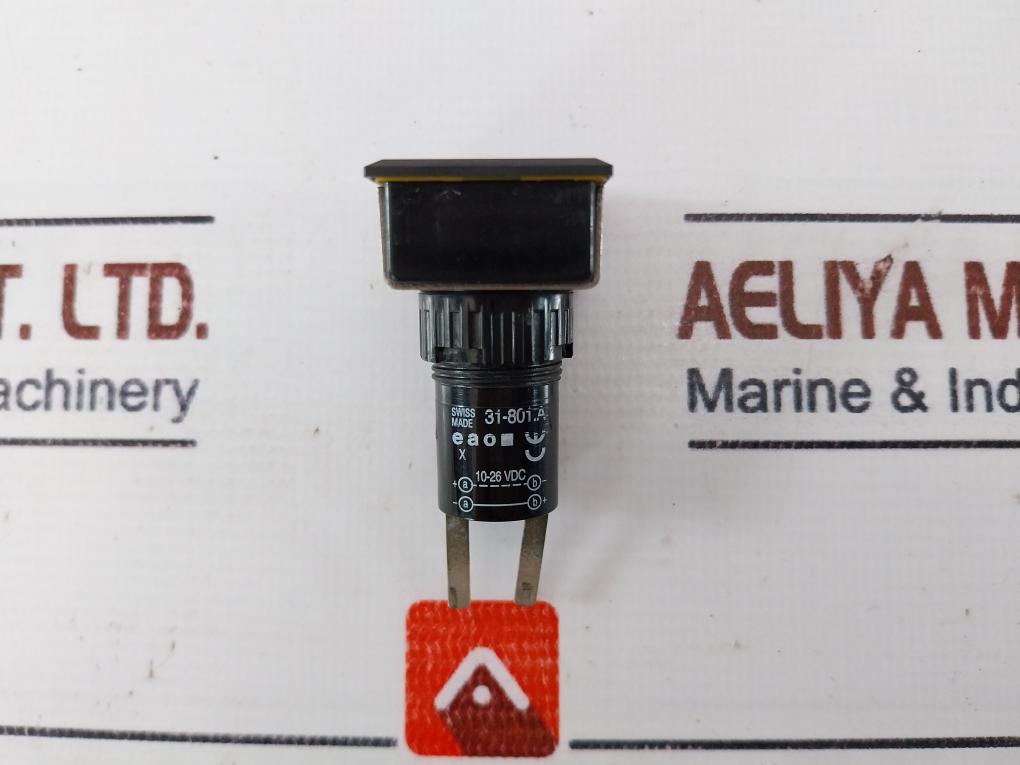 Eao 31-801.A Panel Mount Buzzer 10-26 VDC Used