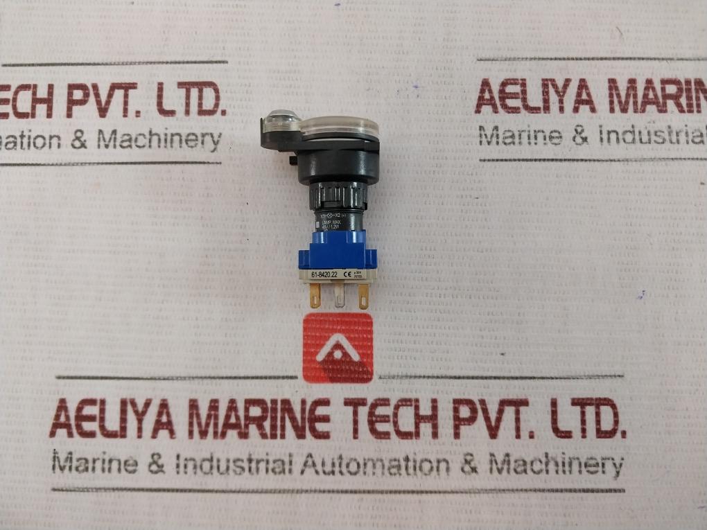 Eao 61-1200.0 Pushbutton Switch 250Vac/5A 300V Ac Sd