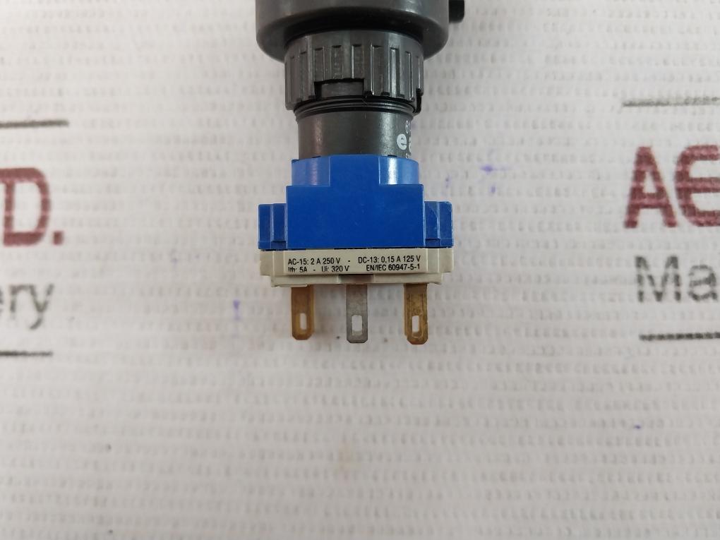 Eao 61-1200.0 Pushbutton Switch 250Vac/5A 300V Ac Sd