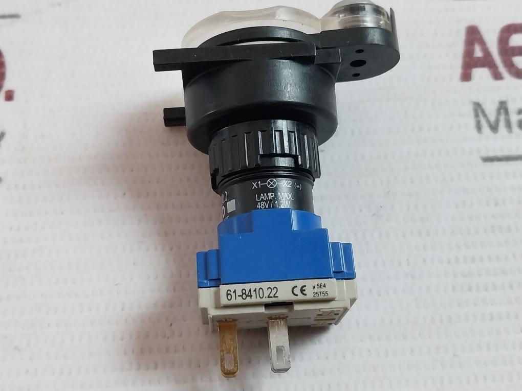 Eao 61-1200.0 Red Latching Push Button Head Actuator Assembly 300Vac