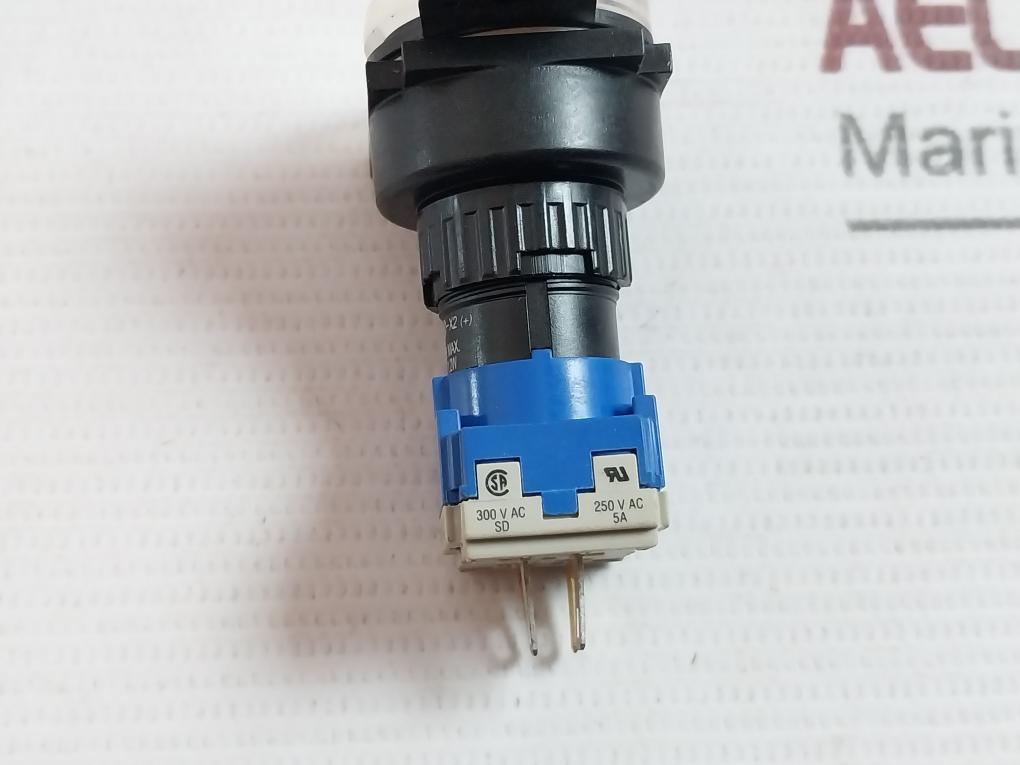 Eao 61-1200.0 Red Latching Push Button Head Actuator Assembly 300Vac