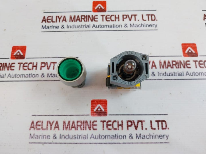 Eao 704.900.5 Switching Element W/ Lamp Block & Flange 704.900.5/704.950.5 250V