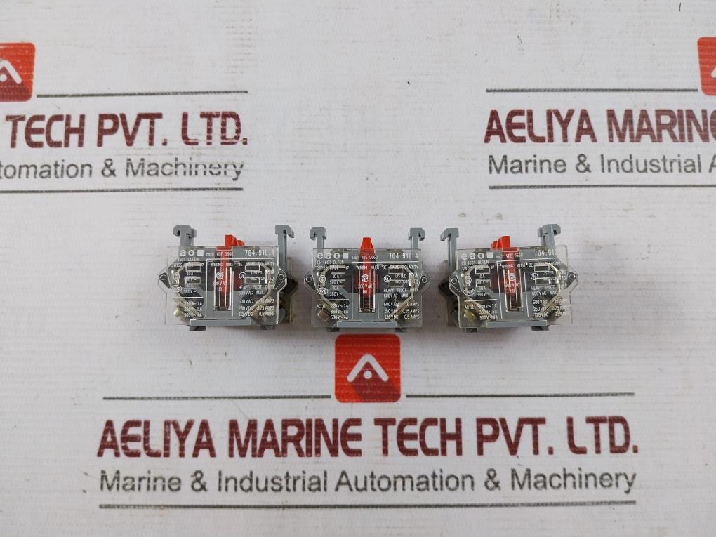 Eao 704.910.4 Switching Element 10A/500V~ 600V Ac 10 Amps