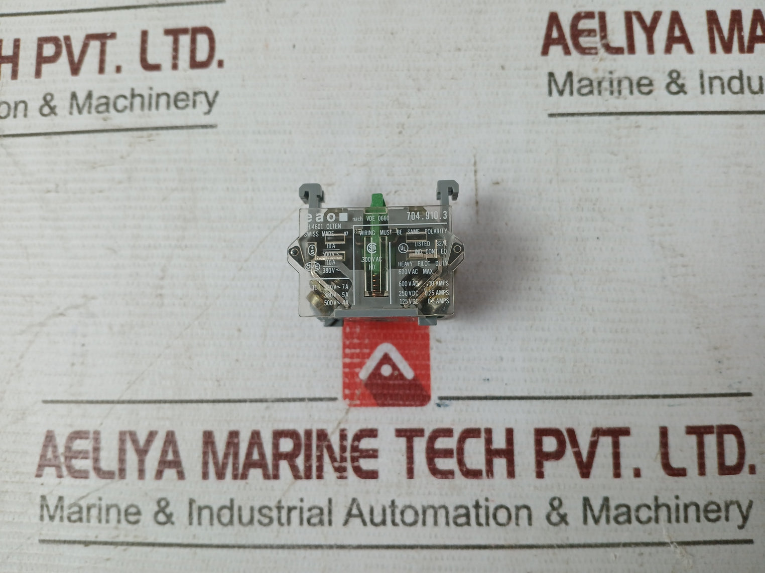 Lot Of 3X Eao 704.910.3 Switching Element 10A 500V 220V-7A 600V Ac Amp