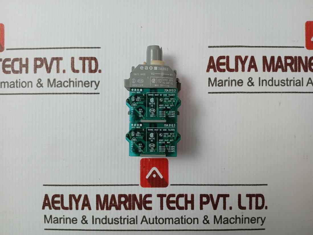 Eao 704.950.0 Lamp Block 600V,2.4 W,10A