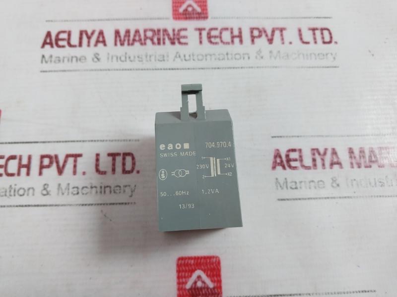 EAO 704.970.4 Lamp Transformer 50-60HZ 1,2VA 230V 13/93