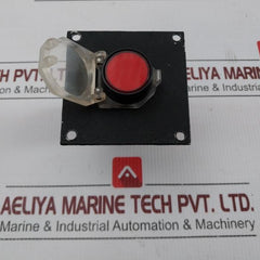 Eao Heavy Pilot Duty Guarded Pushbutton Switch 10A 500V 704.950.0