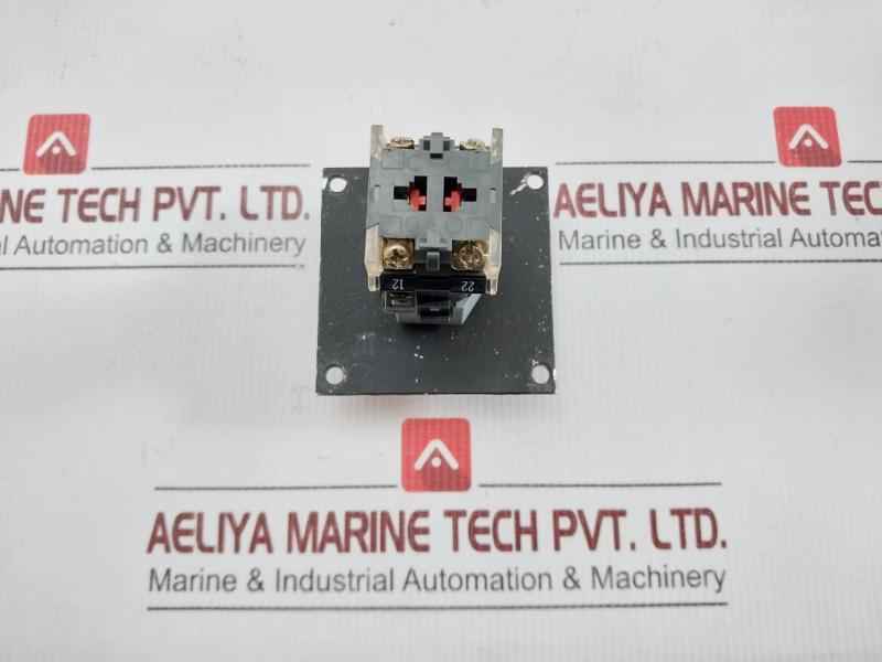 Eao Heavy Pilot Duty Guarded Pushbutton Switch 10A 500V 704.950.0