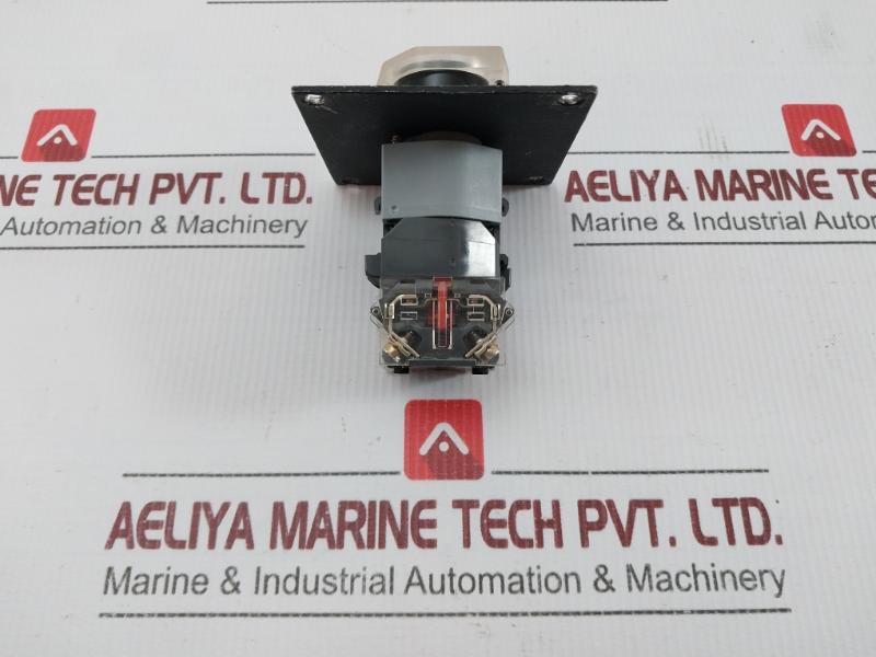 Eao Heavy Pilot Duty Guarded Pushbutton Switch 10A 500V 704.950.0