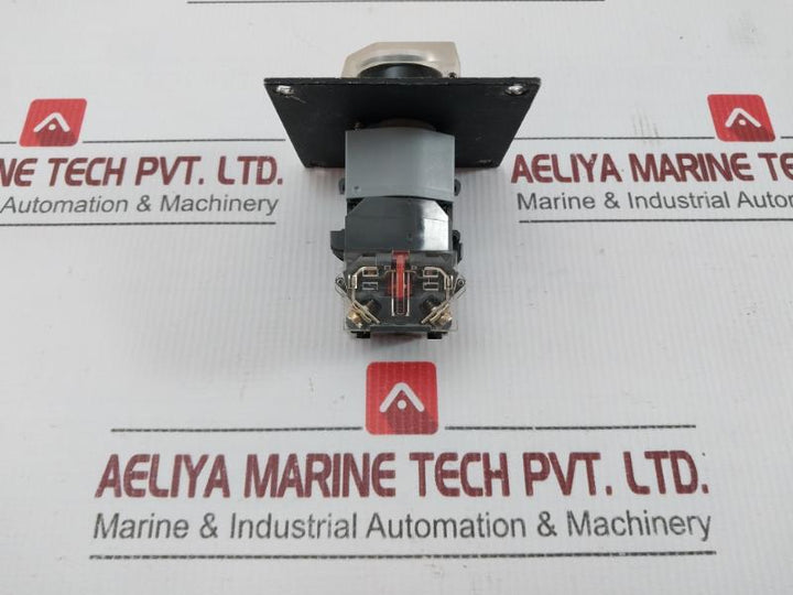 Eao Heavy Pilot Duty Guarded Pushbutton Switch 10A 500V 704.950.0