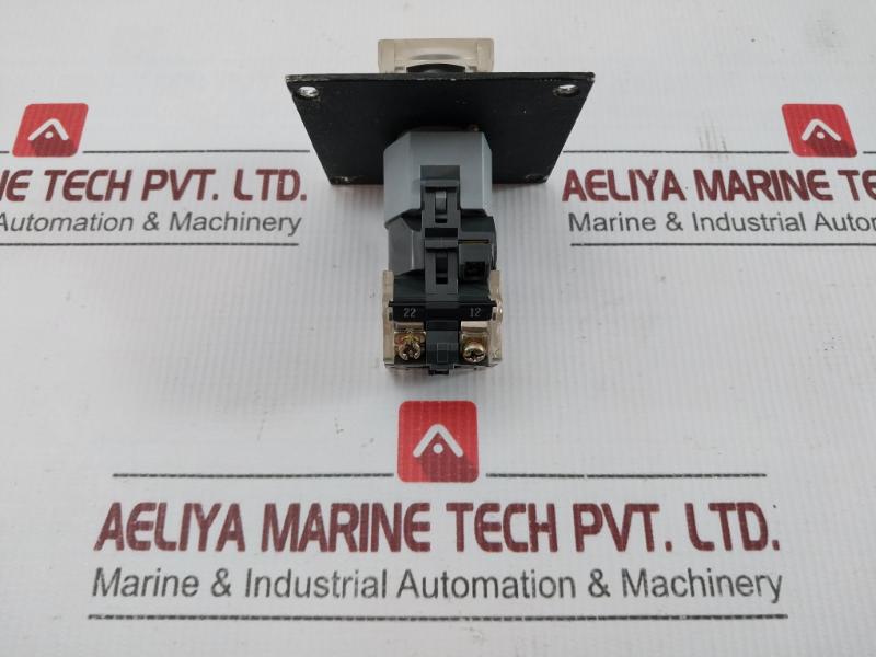 Eao Heavy Pilot Duty Guarded Pushbutton Switch 10A 500V 704.950.0