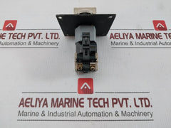 Eao Heavy Pilot Duty Guarded Pushbutton Switch 10A 500V 704.950.0