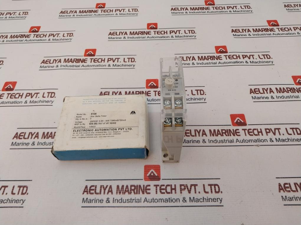 Eapl A1D-s Star Delta Timer 0-60S 240V Ac, 50Hz