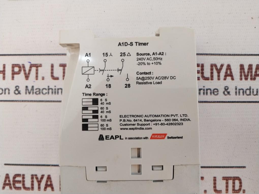 Eapl A1D-s Star Delta Timer 0-60S 240V Ac, 50Hz