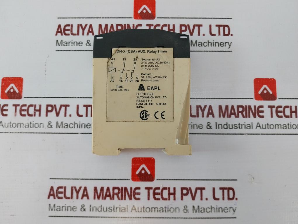 Eapl A1Dn-x Electronic Timer Relay 24-240V Ac/Dc