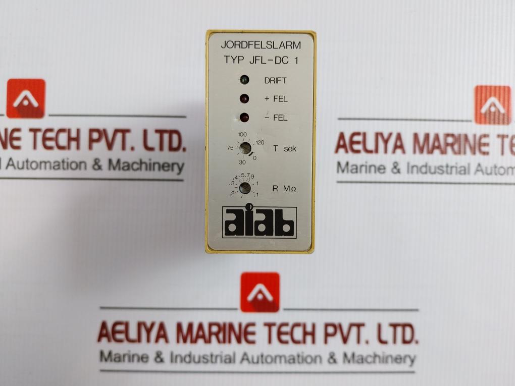Earth Fault Alarm 50-a220 Aiab Jfl-dc 1