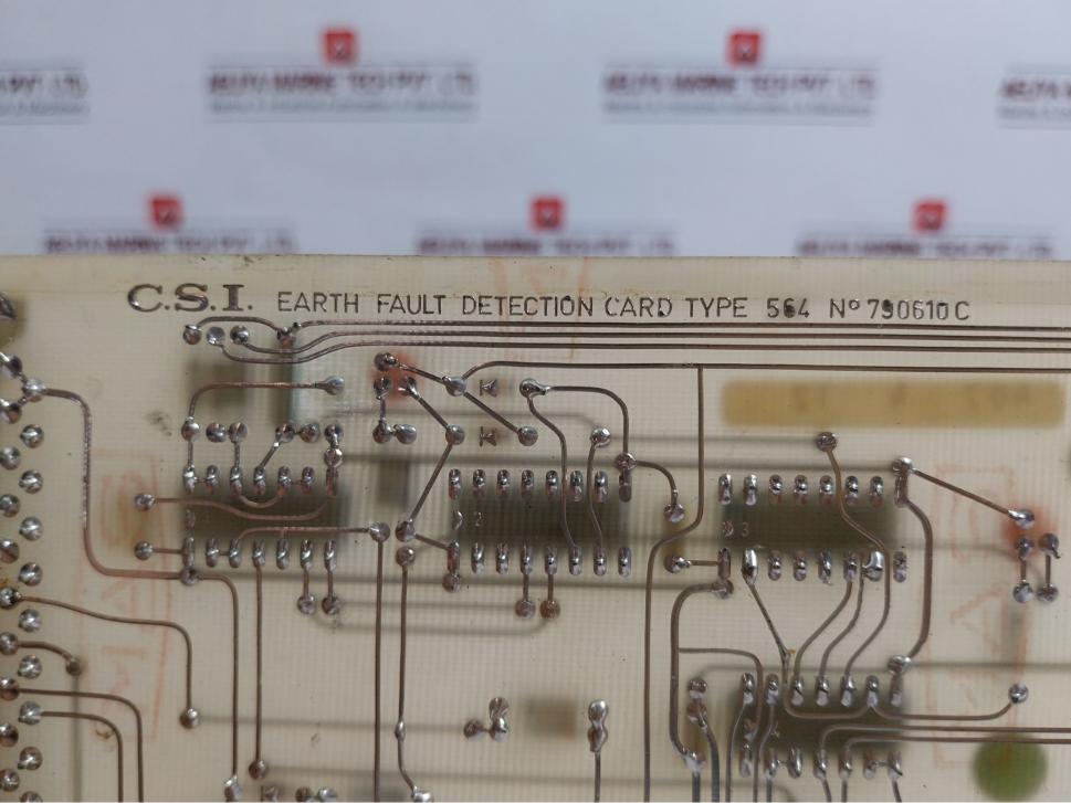 Earth Fault Detection Card By C.S.I. 564