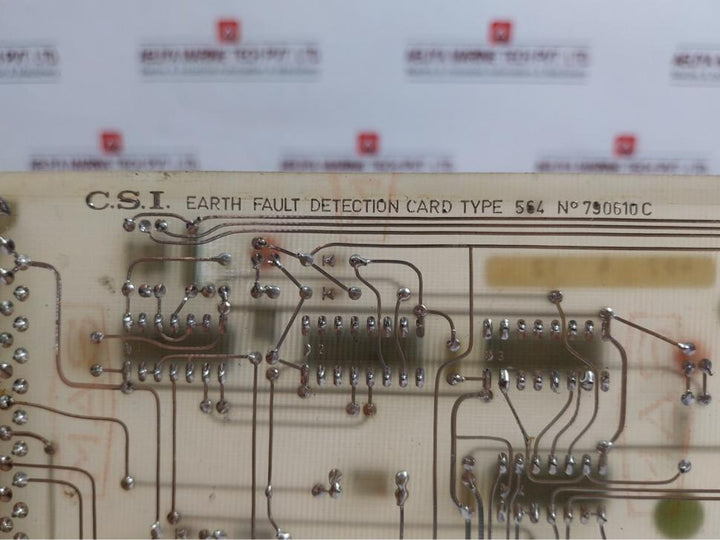 Earth Fault Detection Card By C.S.I. 564