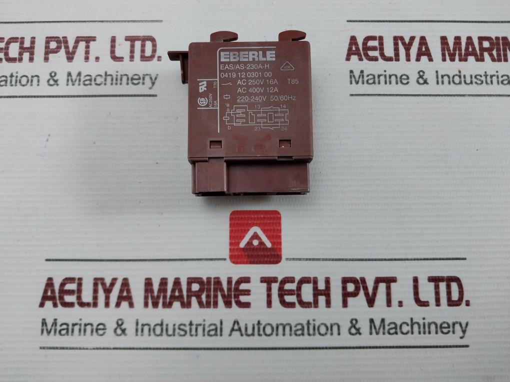 Eas/As-230A-h Heating Relay Eberle 220-240V 50/60 Hz
