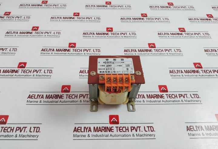 East Dian 100va Transformer 230v Primary 115v Secondary 50/60hz