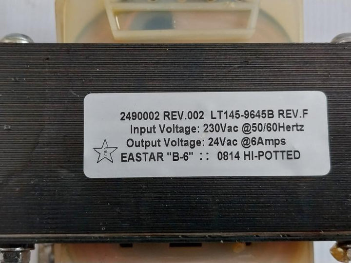 Eastar Alarm Control Power Transformer 230Vac Lt145-9645B