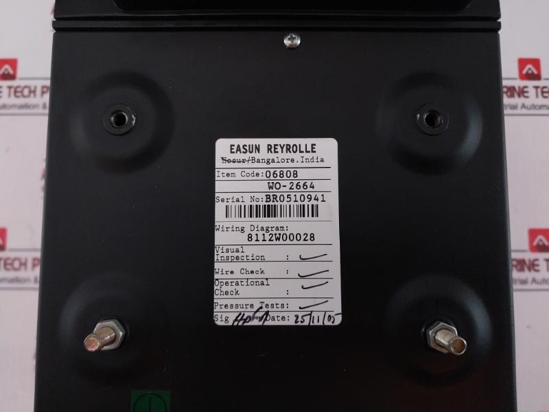 Easun Reyrolle 06808 Protection Relay Tr231 220-250V Dc