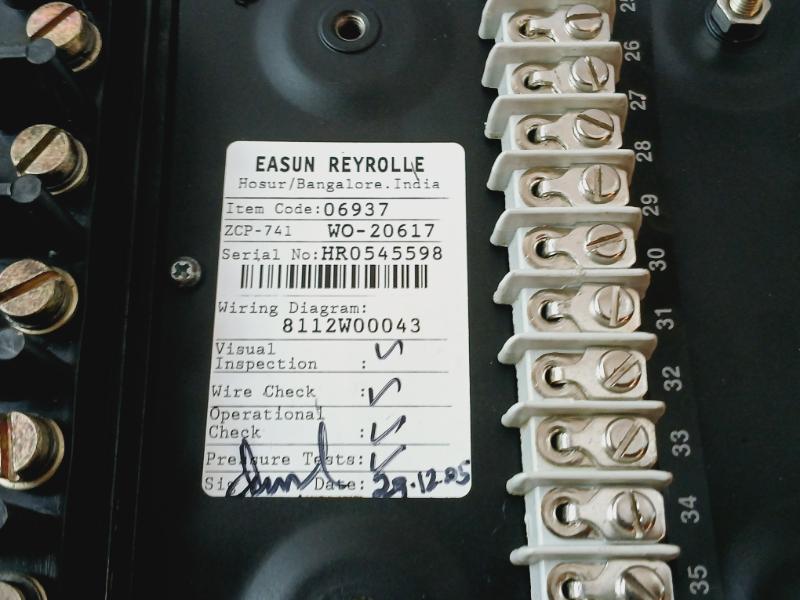 Easun Reyrolle 06937 Dc Protection Relay With Protective Housing 220/250V Dc