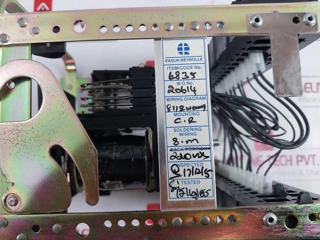 Easun Reyrolle Ar101Tx2 Relay 220V Dc With Protective Housing, Zcp-741