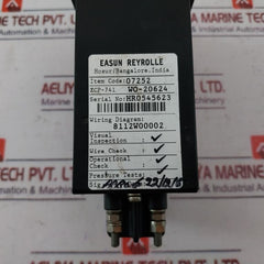 Easun Reyrolle Ar121t3 Static Relay, Zcp-741, Wo-20624