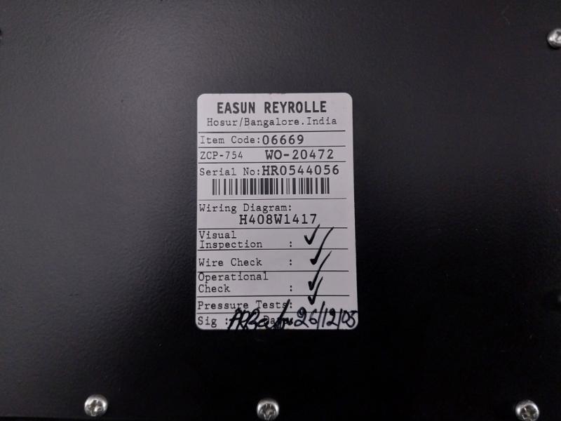 Easun Reyrolle B68X3 Relay 63.5V Ac Protection Panel Module Assembly