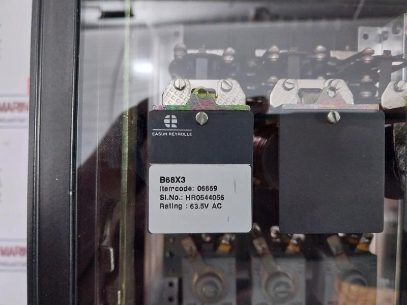 Easun Reyrolle B68X3 Relay 63.5V Ac Protection Panel Module Assembly