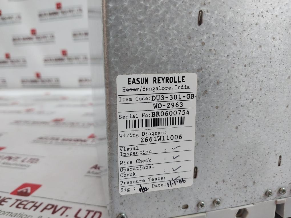 Easun Reyrolle Duobias-m Du3-301-gb-50 Protection Relay 2661W11006 220V Dc