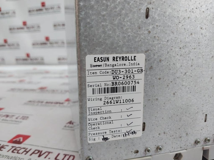 Easun Reyrolle Duobias-m Du3-301-gb-50 Protection Relay 2661W11006 220V Dc