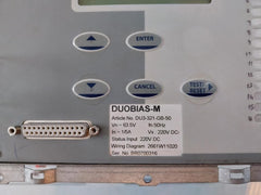 Easun Reyrolle Duobias-m Du3-321-gb-50 Protection Relay 63.5V 1/5A 50Hz