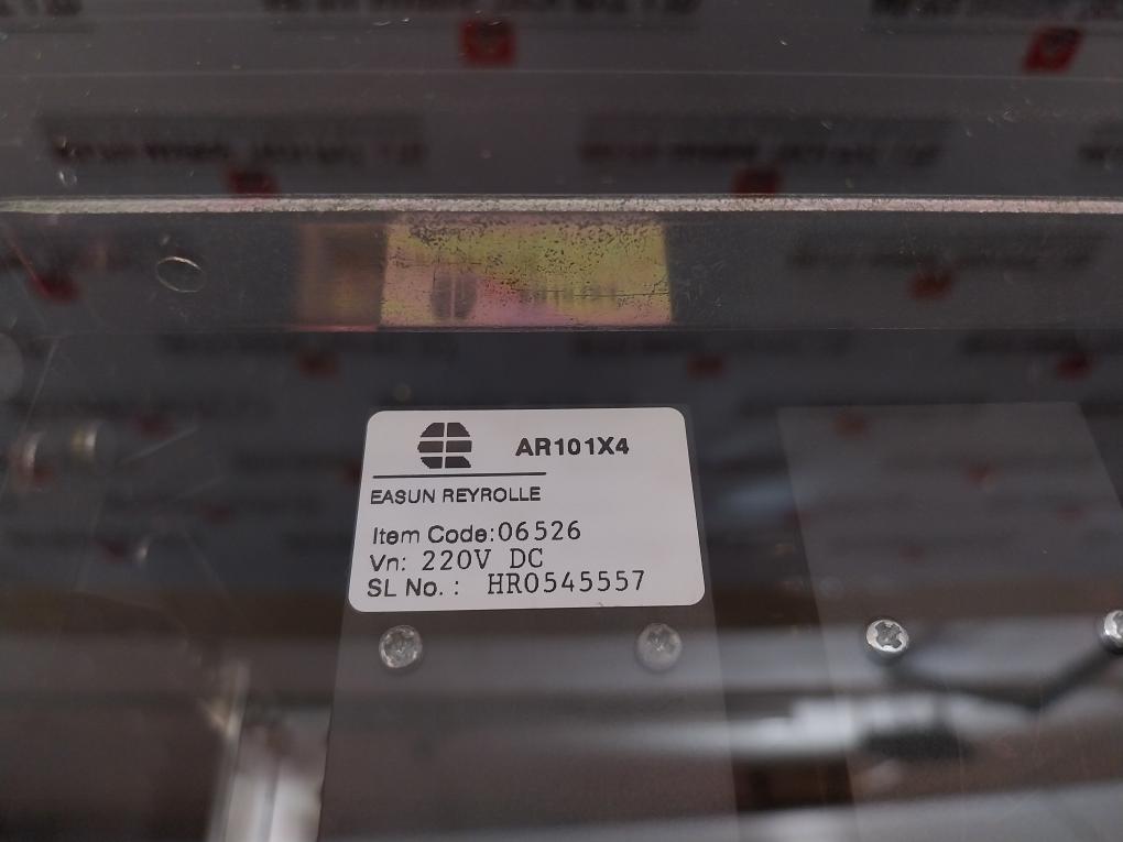 Easun Reyrolle Zcp-741 06526 Protection Relay Ar101x4 220v Dc