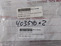 Easyfit Dn20 Pvc Non-return Valve Pos.4 587.11.00.040, 403540X2
