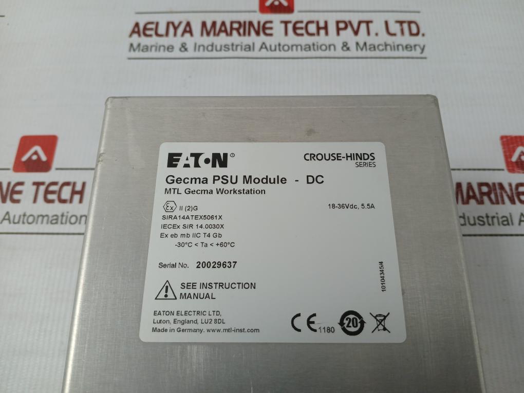 Eaton-Electric-18-36vdc-5-5a-Mtl-Gecma-Workstation-Psu-Module-Dc-8