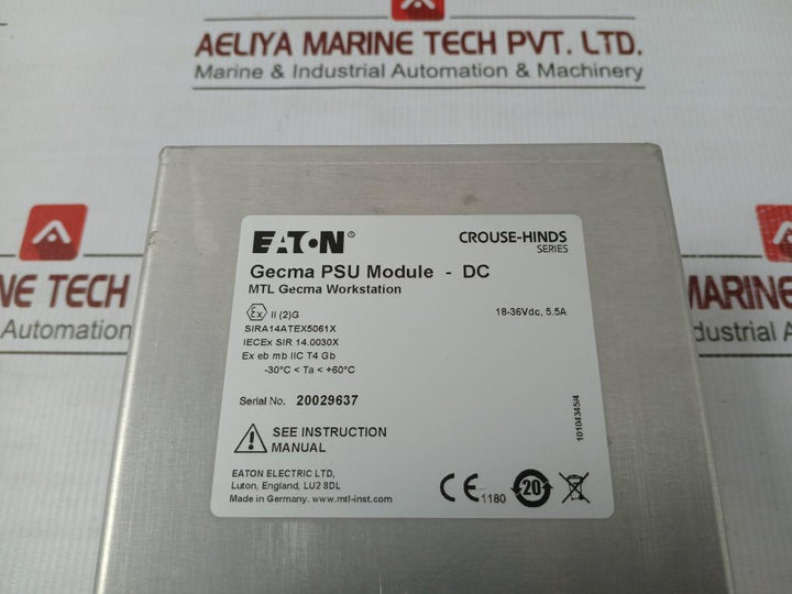Eaton-Electric-18-36vdc-5-5a-Mtl-Gecma-Workstation-Psu-Module-Dc-8