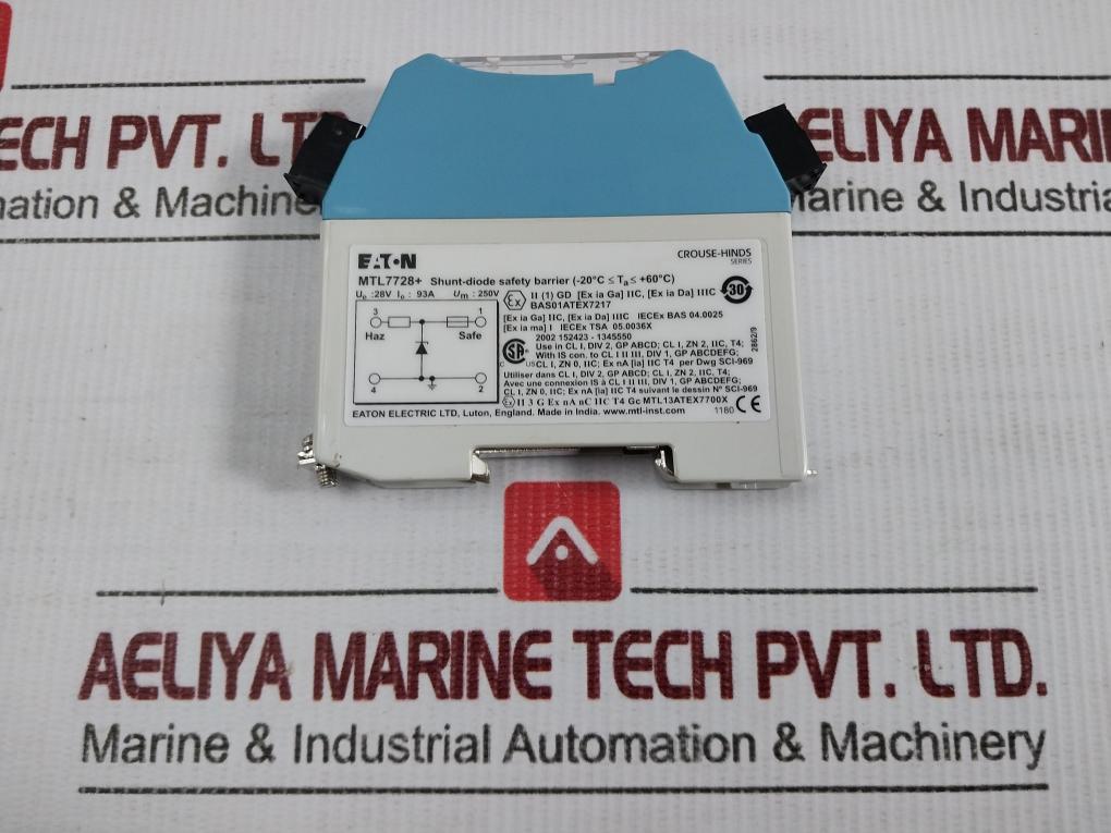 Eaton-Isolating-Driver-Shunt-Diode-Safety-Barrier-Mtl7728-208723-8