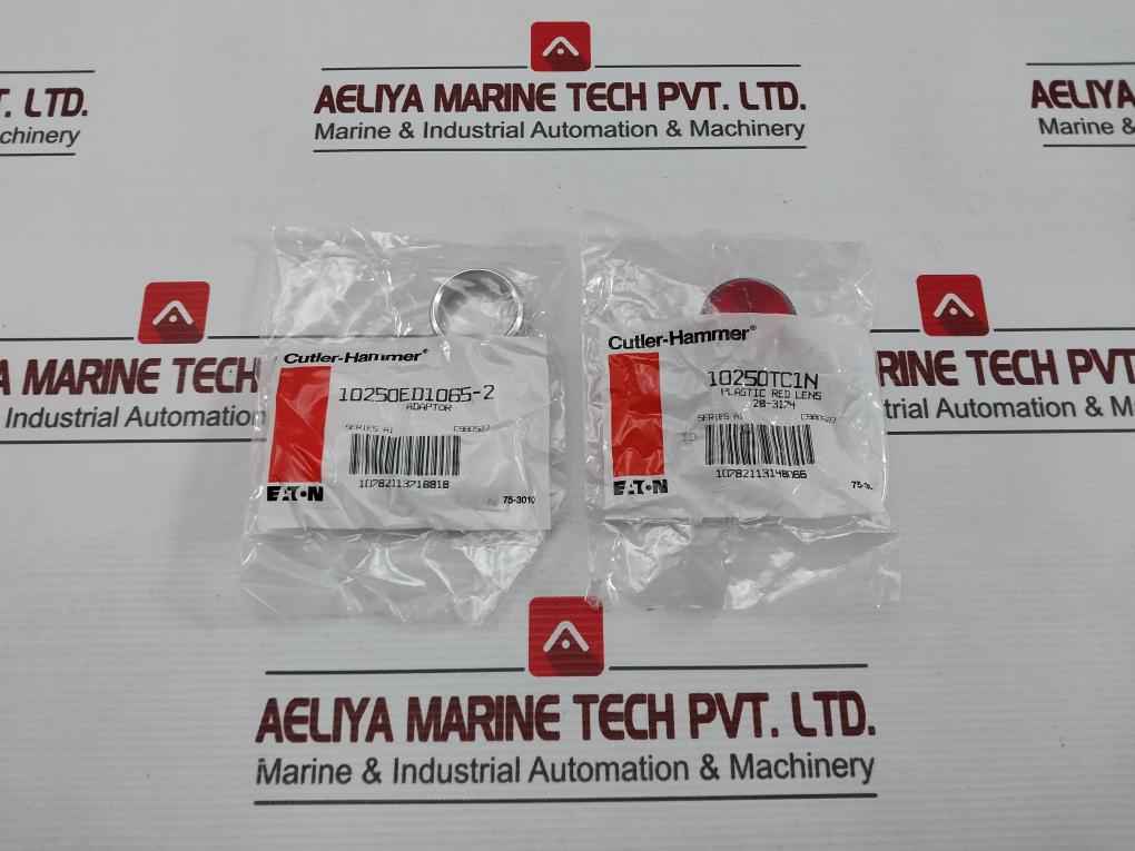 Eaton 10250Ed1065-3 Plastic Red Lens With Adaptor 28-166