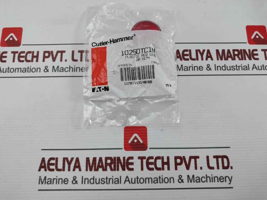 Eaton 10250Ed1065-3 Plastic Red Lens With Adaptor 28-166