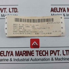 Eaton 10250Ed1065-3 Plastic Red Lens With Adaptor 28-166