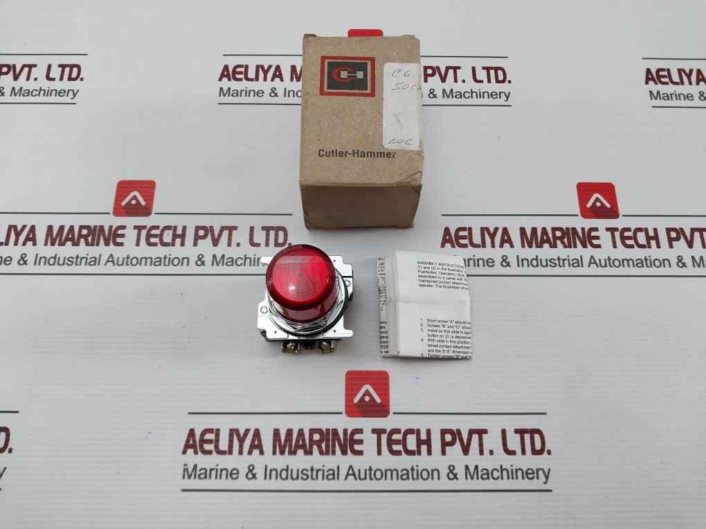 Eaton 10250T181N Pushbutton With Cylinder Lock Operator 120Vac